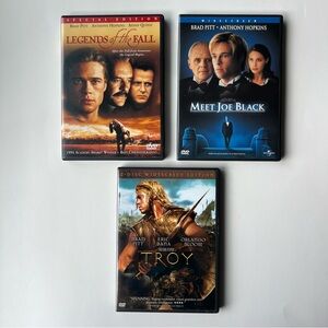 Brad Pitt Movie Collection; 4 DVDs